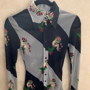 Rare Vintage 70s EAST  shirt by Jason Silverstein